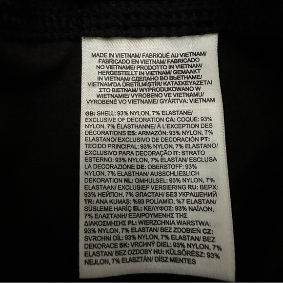 The North Face Women’s Aphrodite Motion Capri Black Water-Repellant Pants Size S - Picture 9 of 11